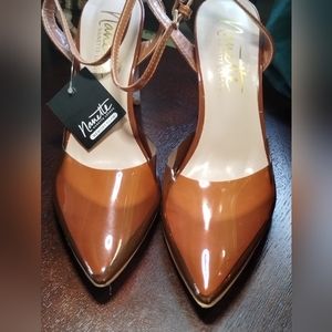 Nanette Lepore ankle strapped pumps